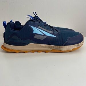 Altra Lone Peak 7 Trail Running Shoes Mens Size 13 Navy Blue Hiking Sneakers